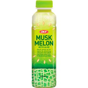 Musk Melon Drink with Aloe