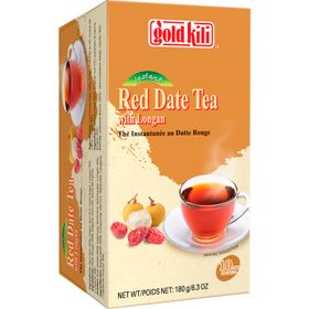 Roter Datteltee mit Longan