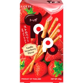 Toppo Pretzel Sticks Vanille Aardbei