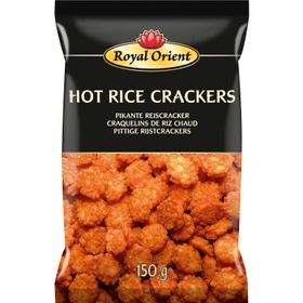 Rijstcrackers Scherp