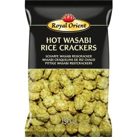 Rijstcrackers Wasabi Scherp