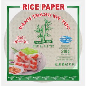Rijstpapier Loempia Rond 22 cm