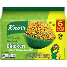 Nouilles Instantanées Poulet 6-Pack