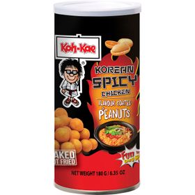 Erdnüsse Koreanisches Hühnchen